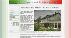 Desktop Screenshot of brueckenhaus-loehne.de